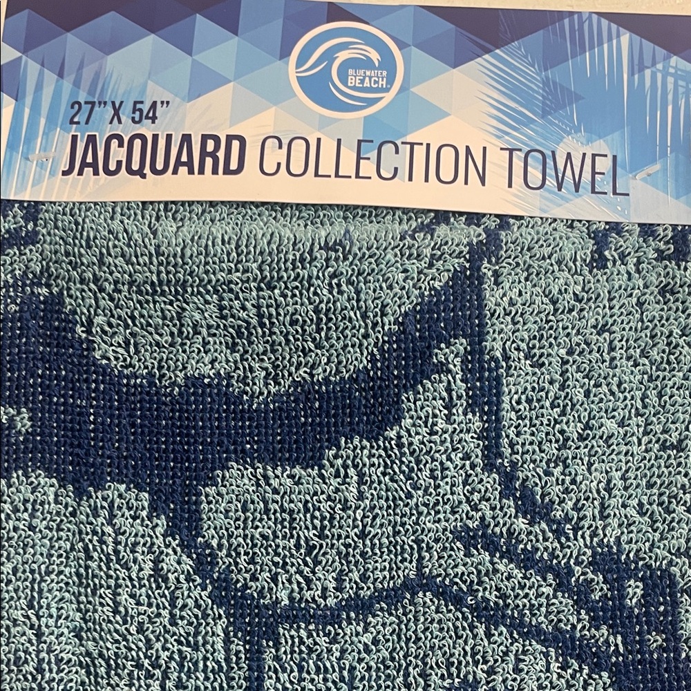 Jacquard Collection Set of 2 Beach Towels - Picture 3 of 11